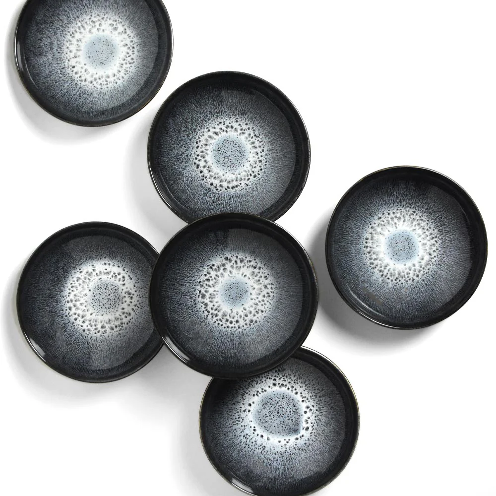 Assiette creuse | Noir écume - Image 6