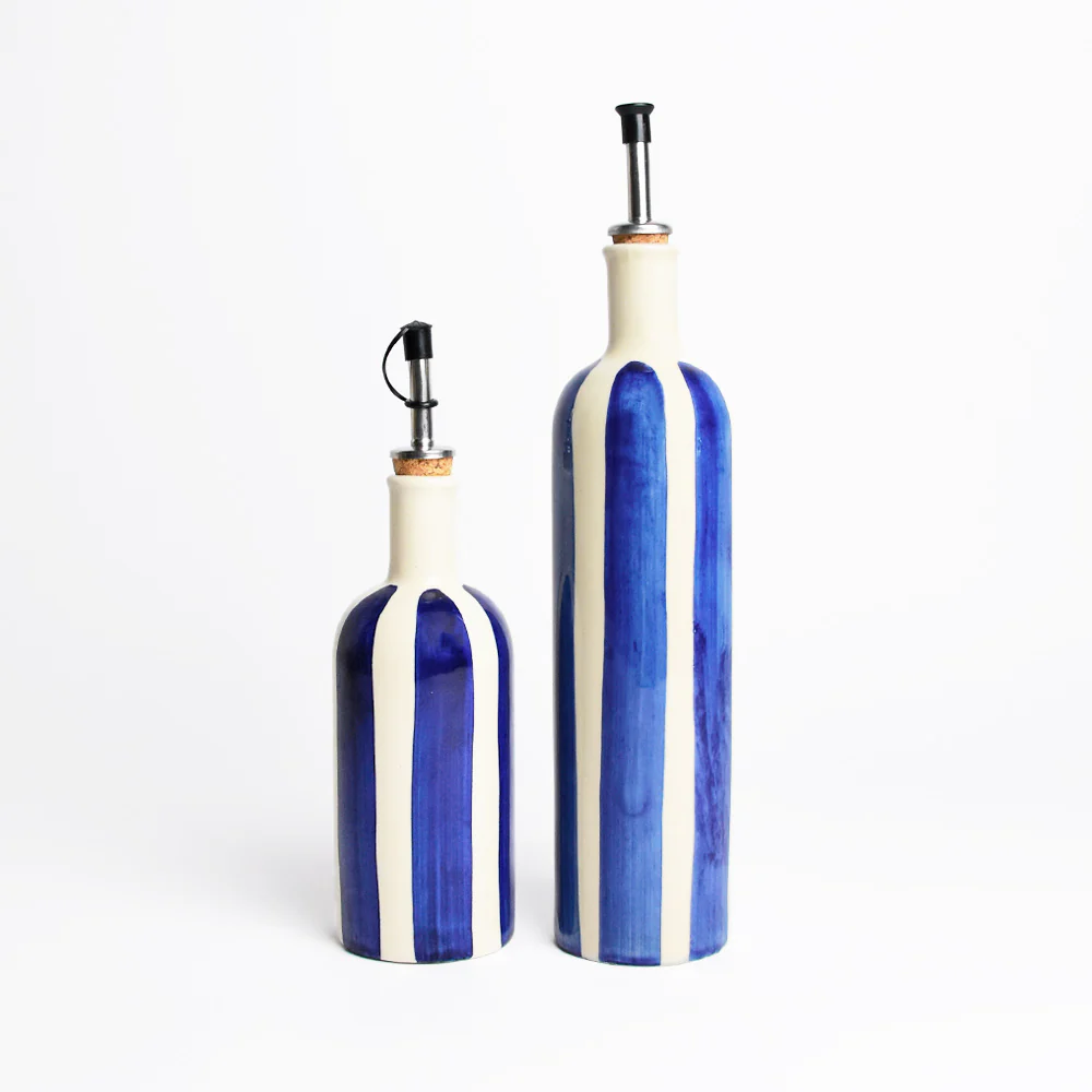 Bouteille d'huile | Bleu Linhas - Image 4
