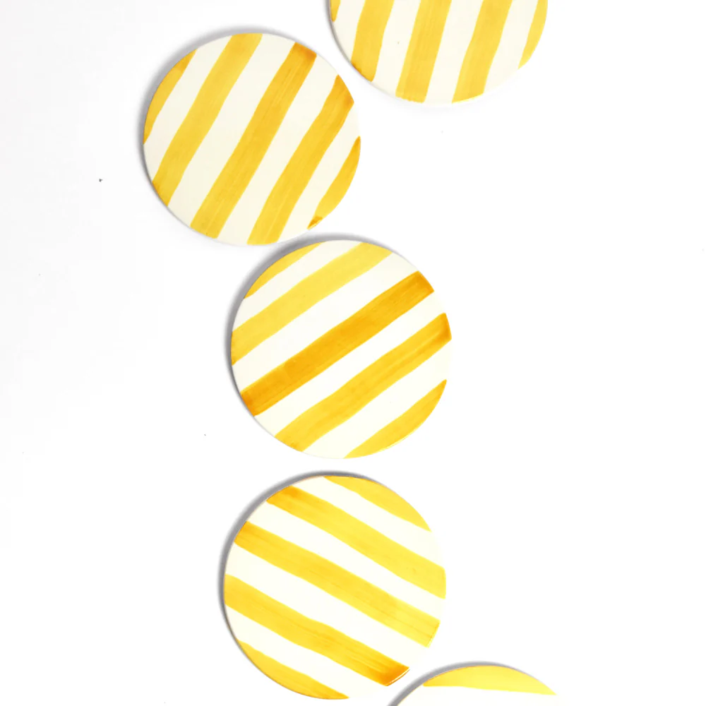 Dessous de plat | Jaune Linhas - Image 3