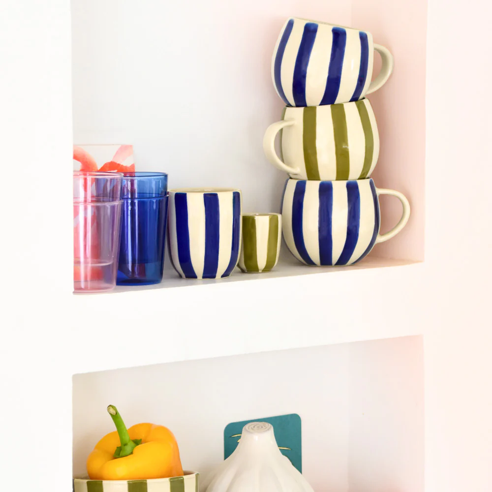 Grand Mug | Vert Linhas - Image 5