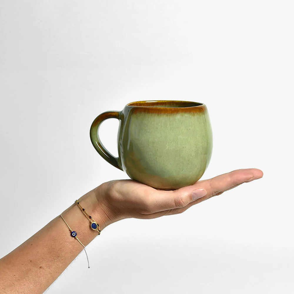 Grand Mug | Vert rivage - Image 7