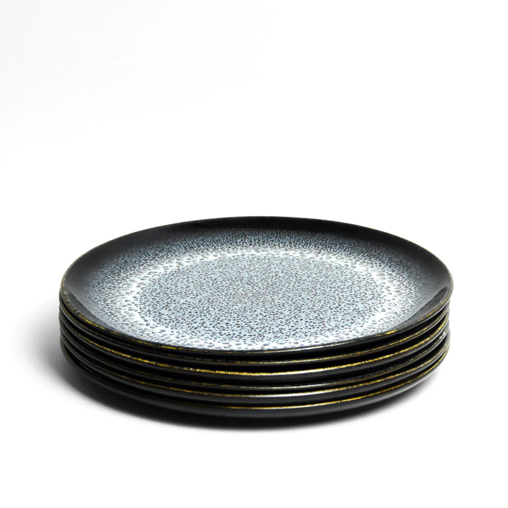 Grande assiette | Noir écume - Image 4