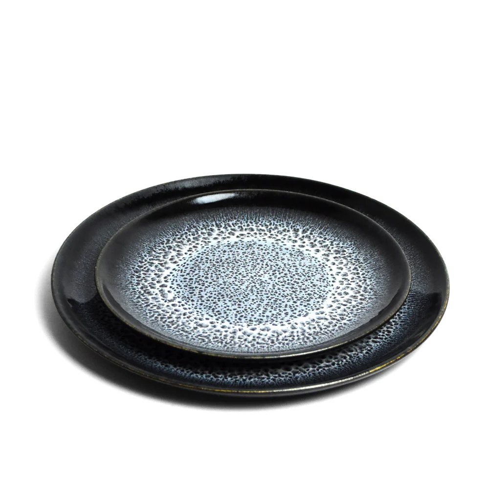 Petite assiette | Noir écume - Image 6