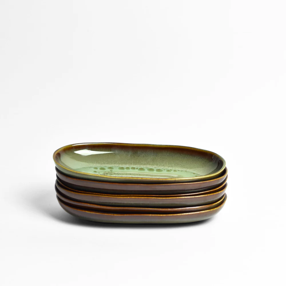 Plat de service M | Vert rivage - Image 4